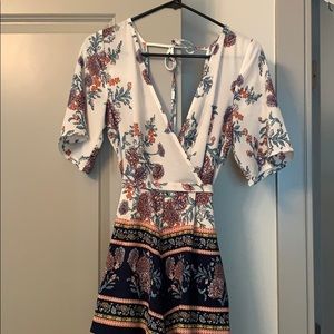 Floral Romper